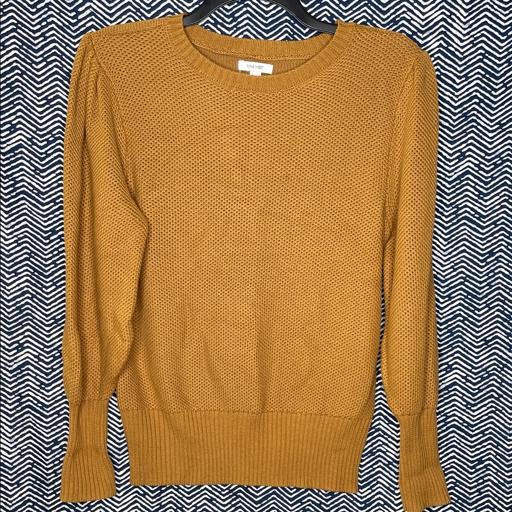 Nine West Golden Crew Neck Sweater